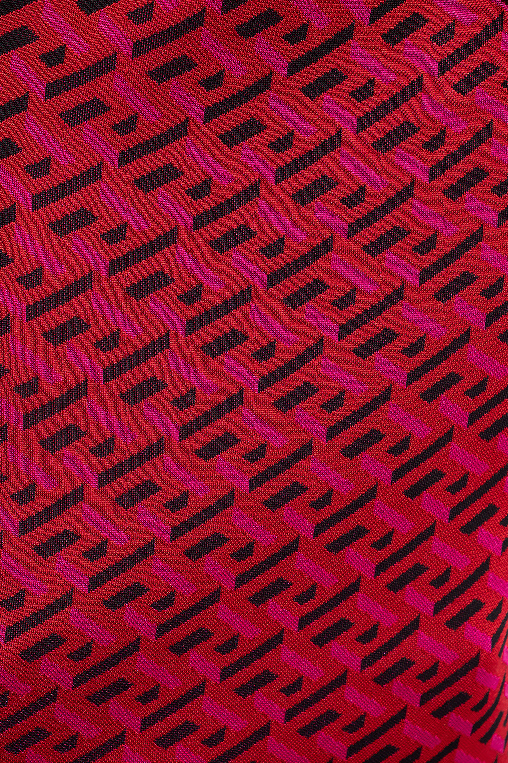 Red Skirt with 'La Greca' pattern Versace